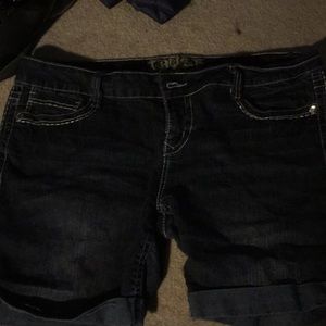 Jean shorts